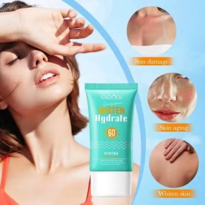Picture of SADOER Whiten & Hydrate 60 PA+++ UV Defense Sun Protection- 50g