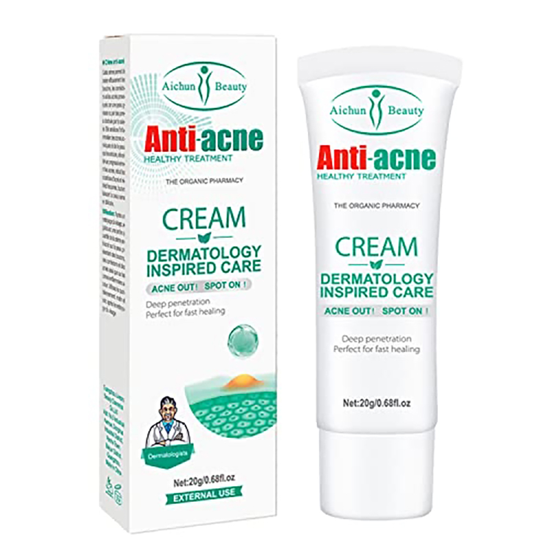 Picture of AICHUN BEAUTY Anti-Acne Cream Treats Pimple Clogged Pores Oil Control Reduces Acne Scars Shrinks Pores 20g / 0.68fl.oz