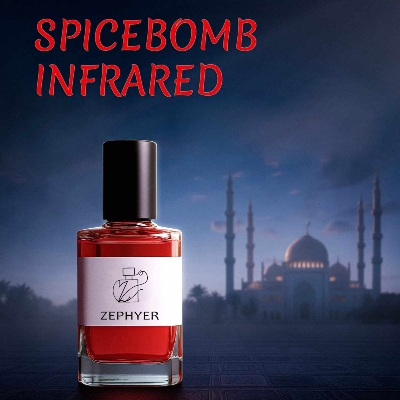 Picture of Spicebomb Infrared - The Warm Spicy Amber Leather Perfume Attar - 3ml / 6ml / 15ml