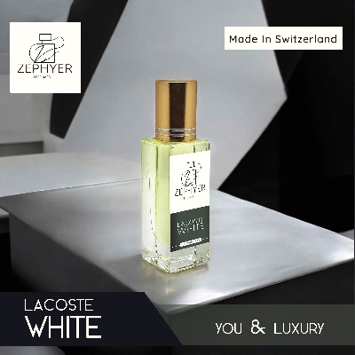 Picture of Zephyer Lacoste White Attar - The Fragrance of Fresh Beginnings and Pure Elegance Perfume Oil Attar  - 3ml / 6ml