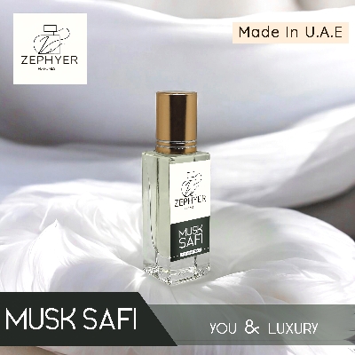 Picture of Zephyer Musk Safi Attar - The Essence of Pure Serenity and Timeless Elegance Perfume Oil Attar  - 3ml / 6ml