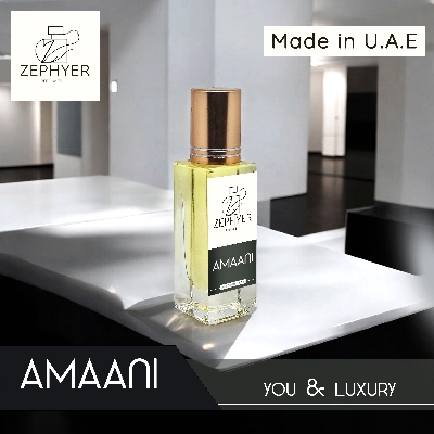 Picture of Zephyer Amaani Attar - A Sensual Symphony of Fruity Top Notes and Warm Woody Base Perfume Oil Attar  - 3ml / 6ml