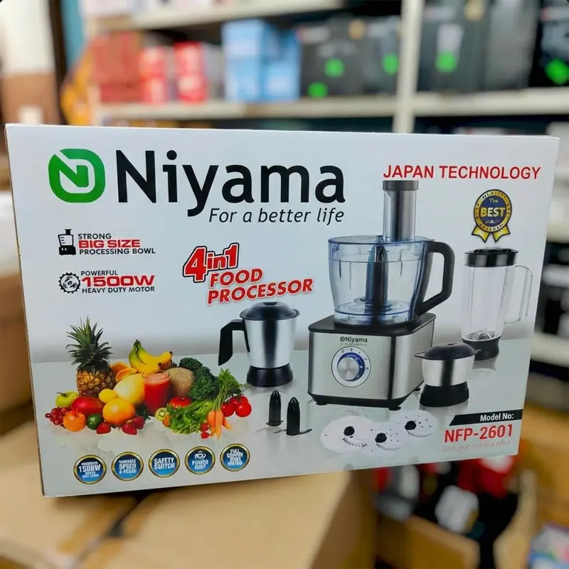 Picture of Niyama 1500W Multifunctional Food Processor (NFP-2601)
