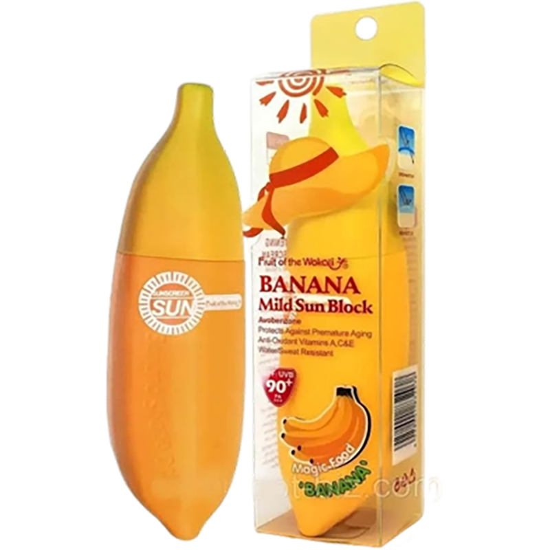 Picture of Wokali Banana Mild Sun Block SPF UPF 90 - 80ml