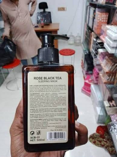 Picture of Kolmirtti Rose Black Tea Sleeping Mask