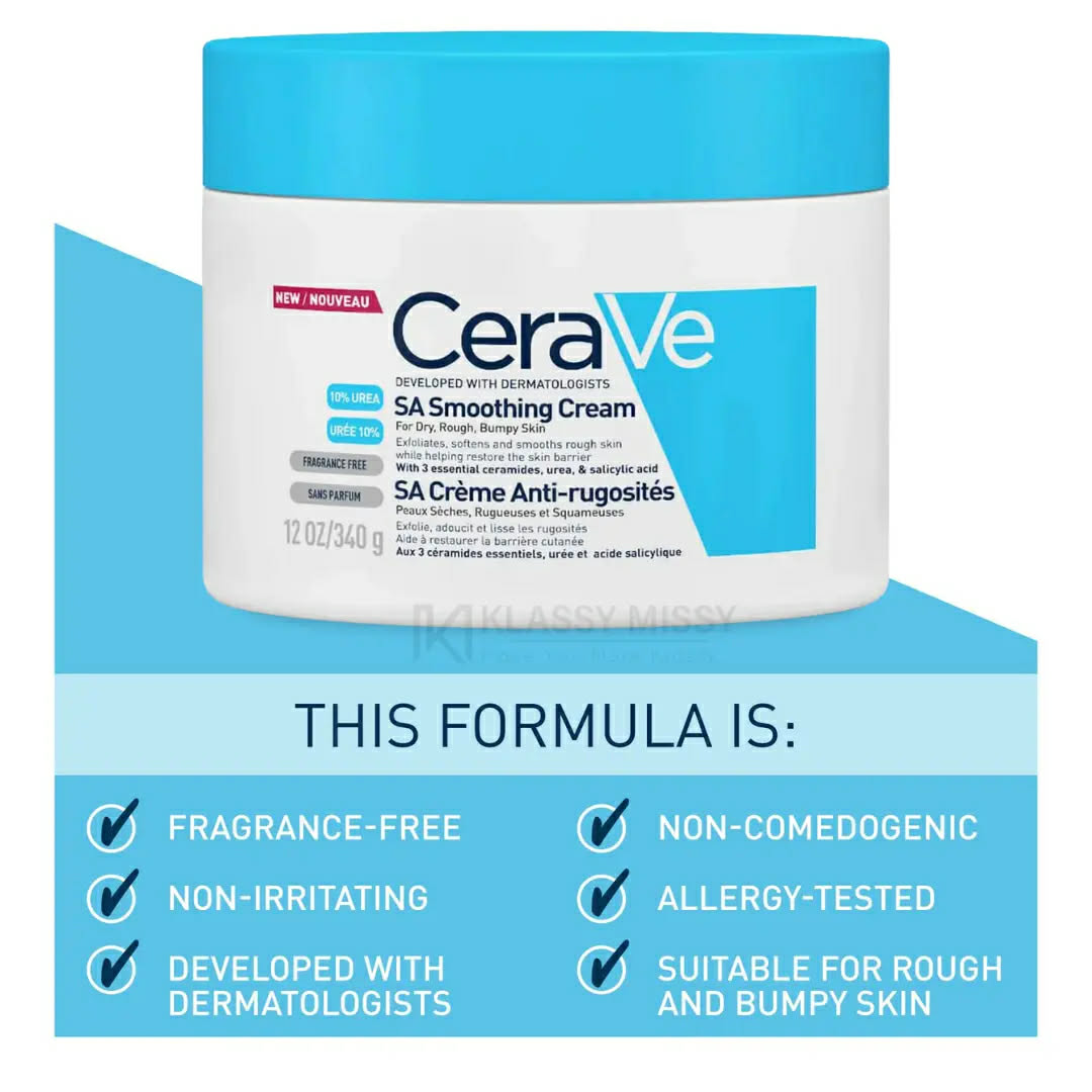 Picture of CeraVe SA Smoothing Cream For Dry, Rough, Bumpy Skin 340g