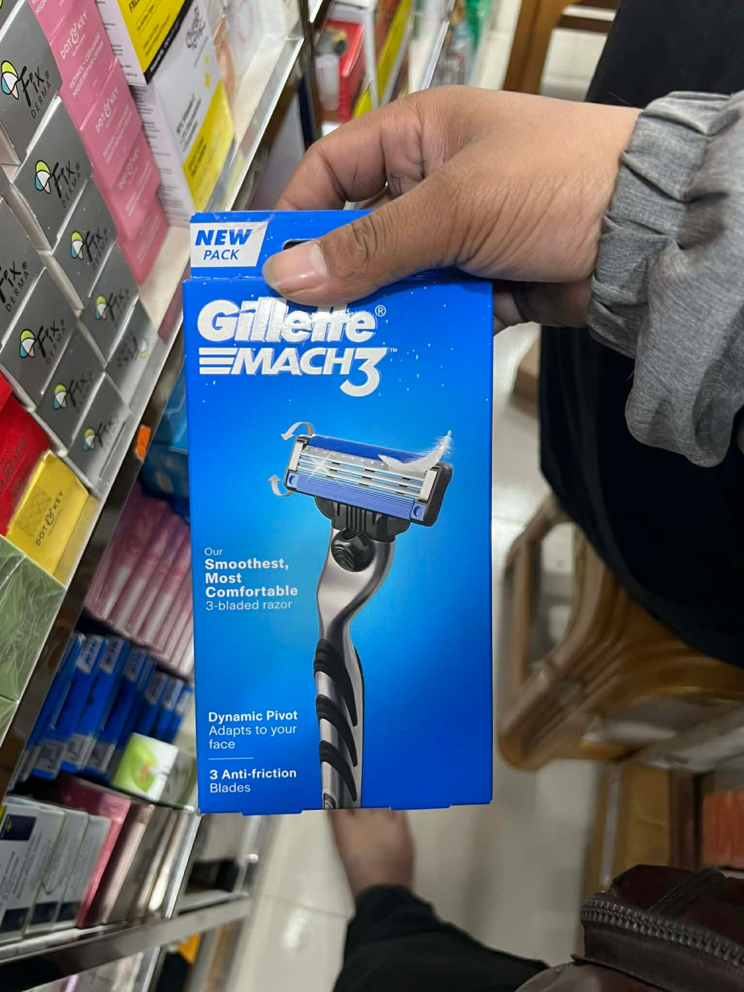Picture of Gillette Mach3 4 PCs Cartridge Blade