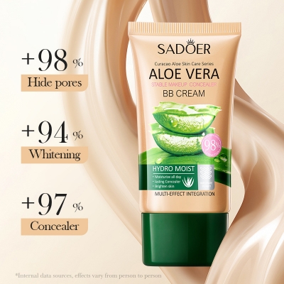 Picture of SADOER aloe makeup concealer BB cream repair light whitening BB cream -40gm
