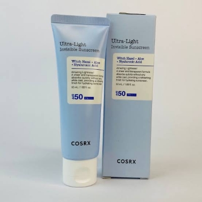 Picture of COSRX Ultra-Light Invisible Sunscreen SPF50 PA++++ – 50ml | 100% Original Korean | No White Cast | Lightweight & Hydrating Sun Protection