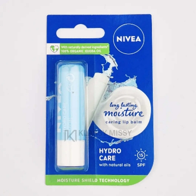 Picture of NIVEA Hydro Care Lip Balm Moisturizing And Nourishing Lip Care 3.8 G