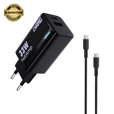 Picture of CHARG FastAmp 33W PD Dual Port Charger