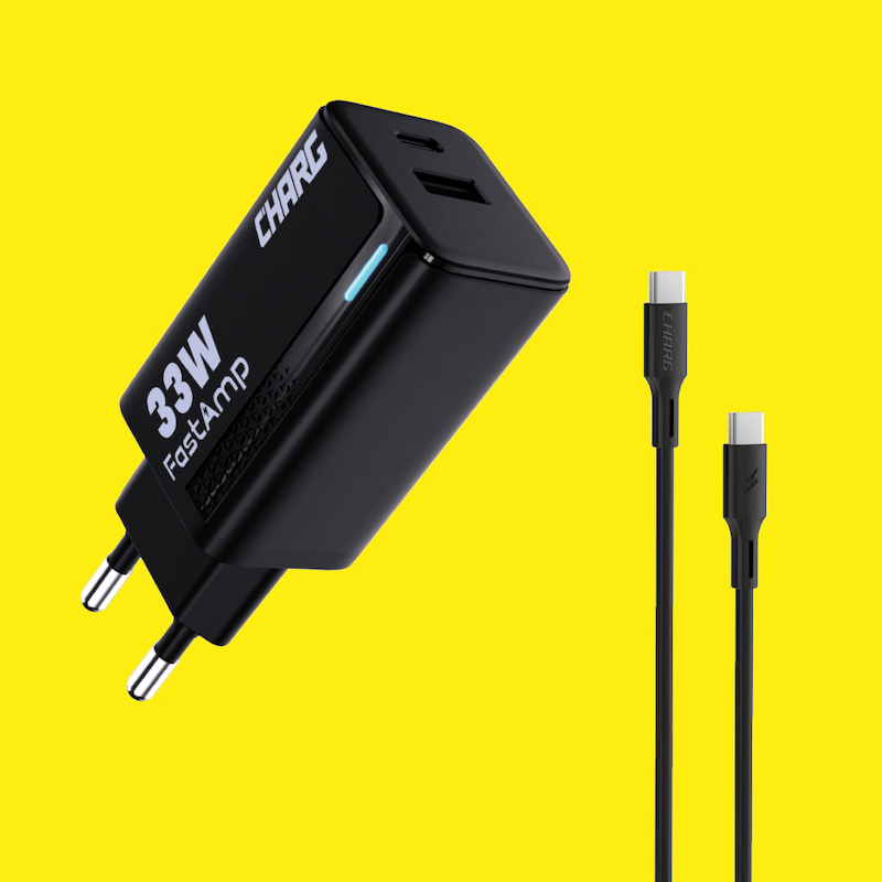 Picture of CHARG FastAmp 33W PD Dual Port Charger