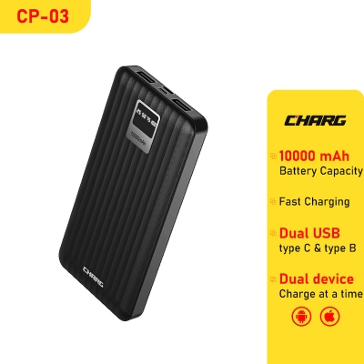Picture of CHARG CP03 10000 mAh 10W Power Bank