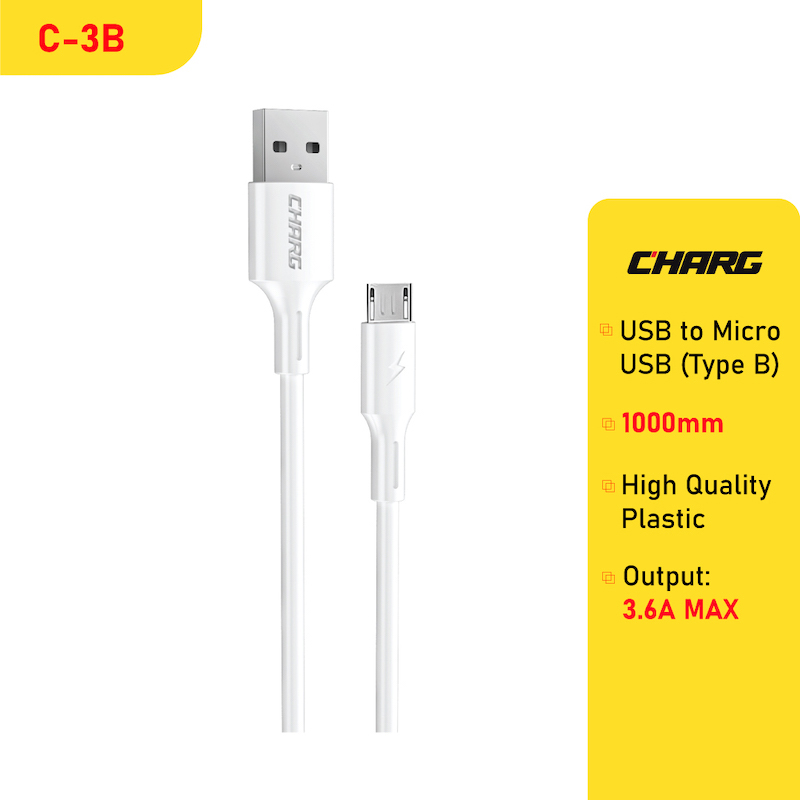 Picture of CHARG C3B USB to Micro USB 1M Data Cable