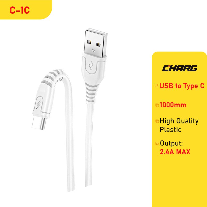 Picture of CHARG C-1C USB to Type C 2.4A Data Cable