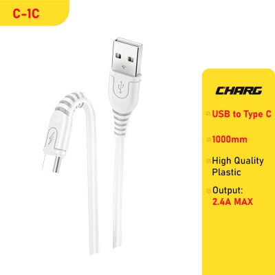 Picture of CHARG C-1C USB to Type C 2.4A Data Cable
