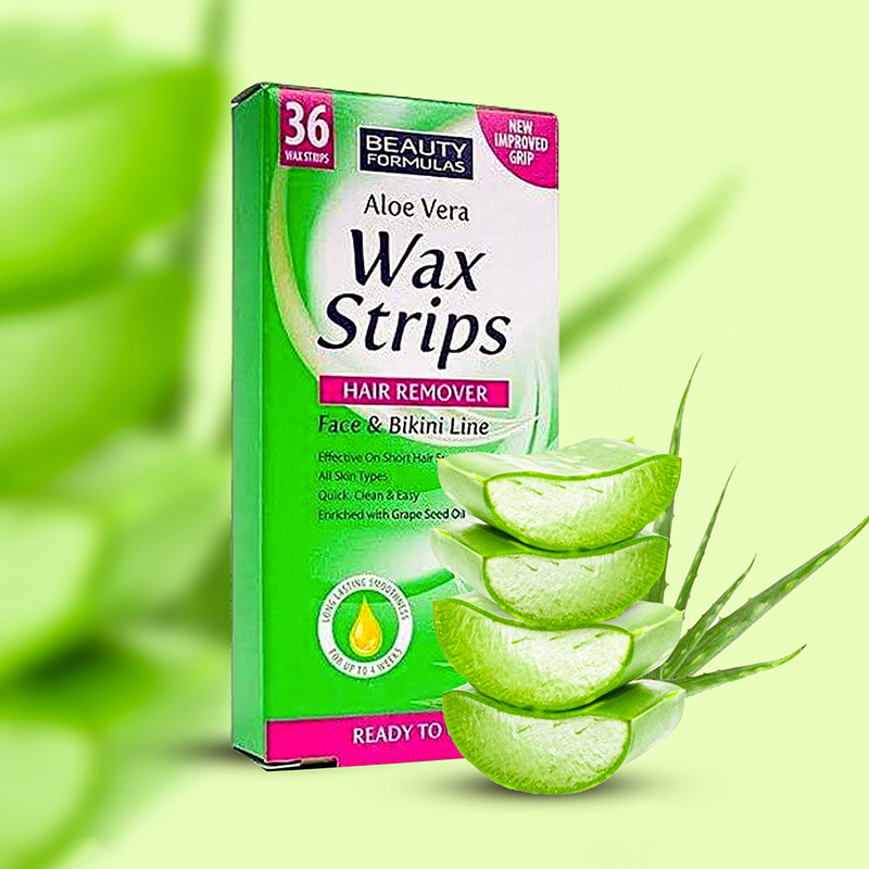 Picture of Beauty Formulas Wax Strips For Face & Bikini Line 36 psc