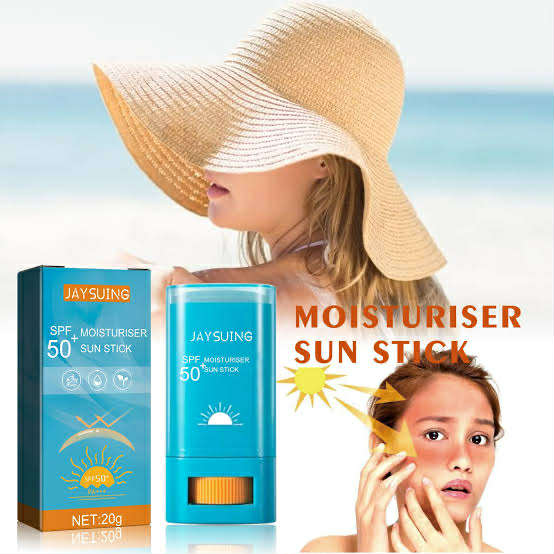 Picture of Jaysuing Sunscreen cream Stick SPF 50+ UV Protective Anti Oxidant sun block Isolation cream Lightweight Korea