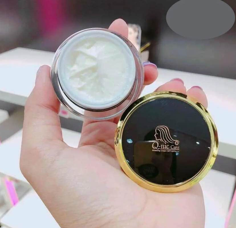Picture of Q-nic Care Whitening Night Cream for Face 15 G Skin Lightening And Brightening Effect