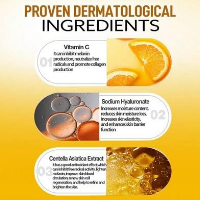 Picture of MESTIN Mestin Vitamin C Hyaluronic Acid Multi-Functional Whitening Facial Essence serum
