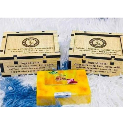 Picture of Premium Saffron Goat Milk Soap 100g