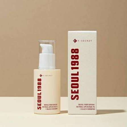 Picture of K-SECRET SEOUL 1988 Serum Retinal Liposome 2% + Black Ginseng serum 30ml
