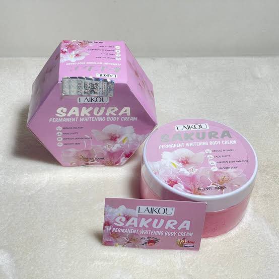 Picture of Laikou Sakura Permanent Body Cream 300ml