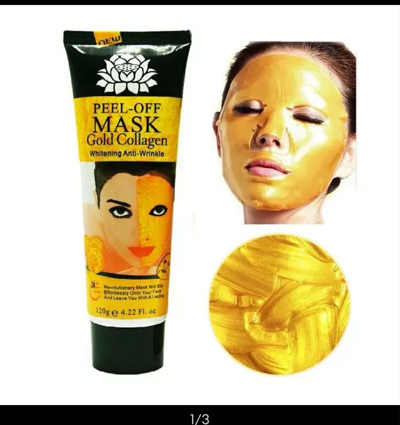 Picture of Gold Collagen Peel off Mask