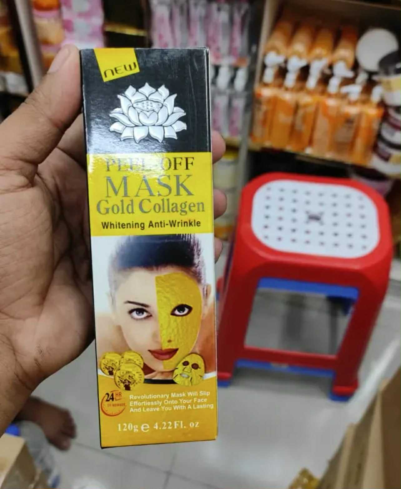 Picture of Gold Collagen Peel off Mask