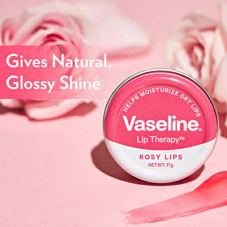 Picture of Vaseline Lip Therapy Rossy Lips 20g 1pcs - Authentic Rose Flavour Lip Balm