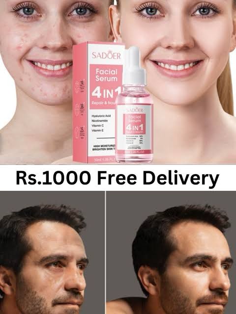 Picture of Sadoer 4 In 1 Facial Serum 30ml