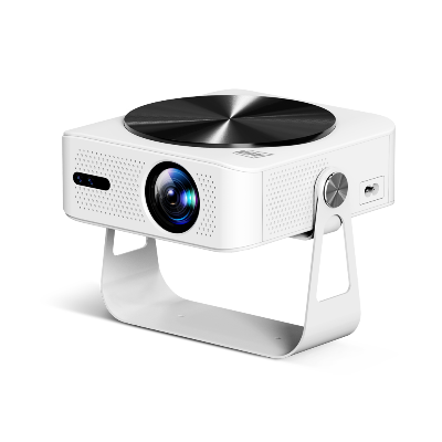 Picture of AUN A005 Android Projector LED 4K Decoding Portable Projector Video Full HD 1080P WIFI 3D MINI Home Theater Cinema (White)