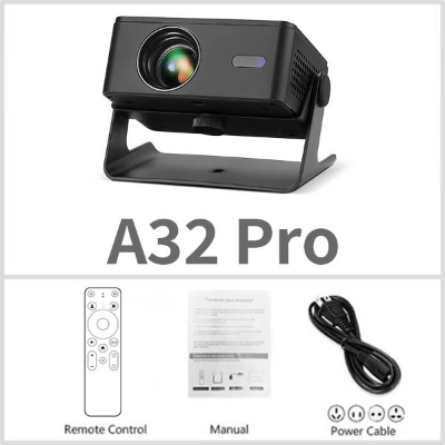 Picture of AUN Android Projector A32 Pro Portable Home Cinema LED Video Projector MINI Theater WIFI (A32 Pro)