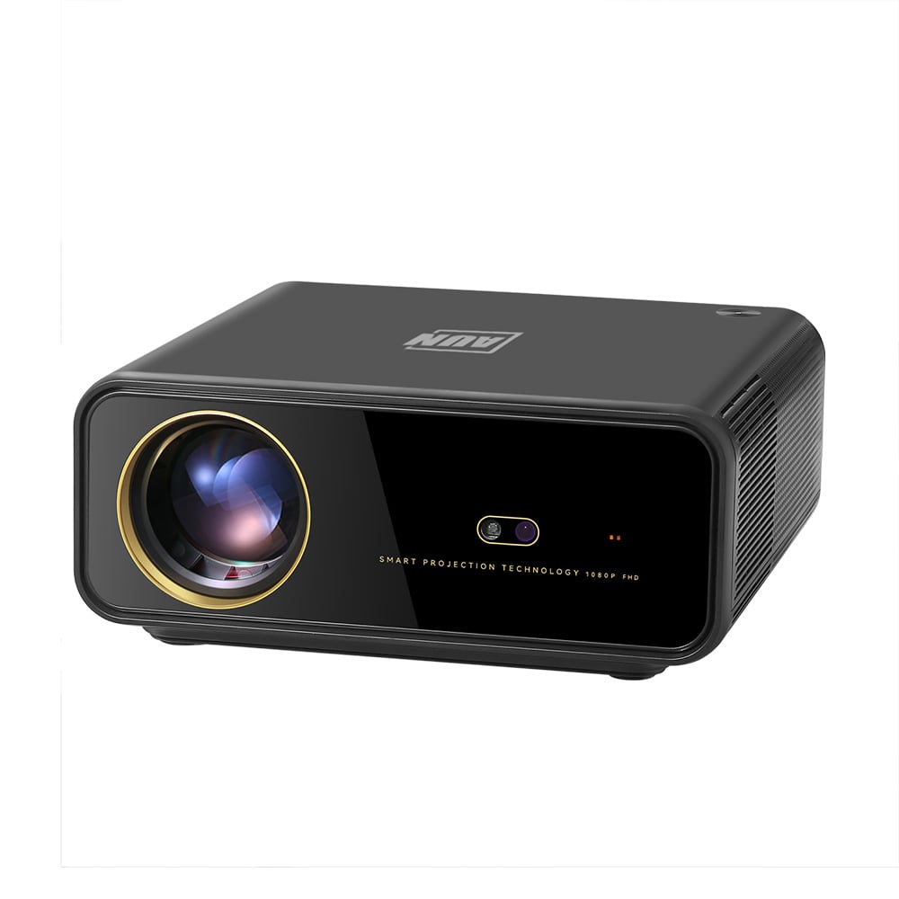 Picture of AUN U001 Projector Full HD 1920x1080P 4K Decode Movie Theater 3D Electric Focus Home Cinema (Black)