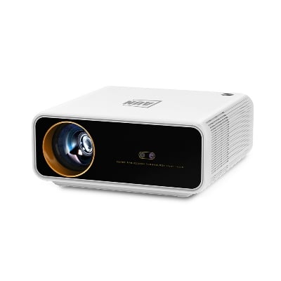Picture of AUN U001 Projector Full HD 1920x1080P 4K Decode Movie Theater 3D Electric Focus Home Cinema (White)
