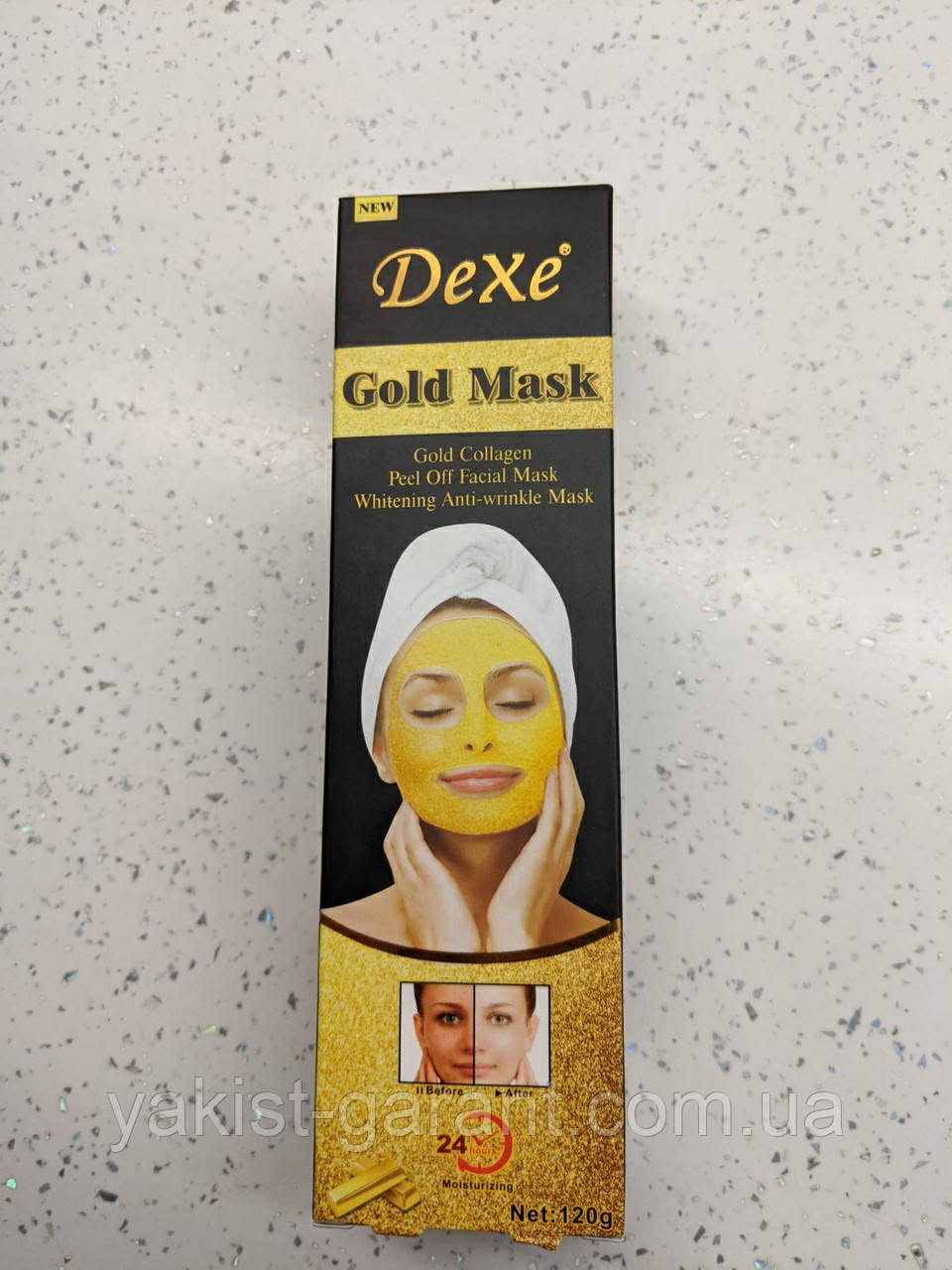 Picture of Dexe Gold Mask Deep Clean Blackhead 120gm
