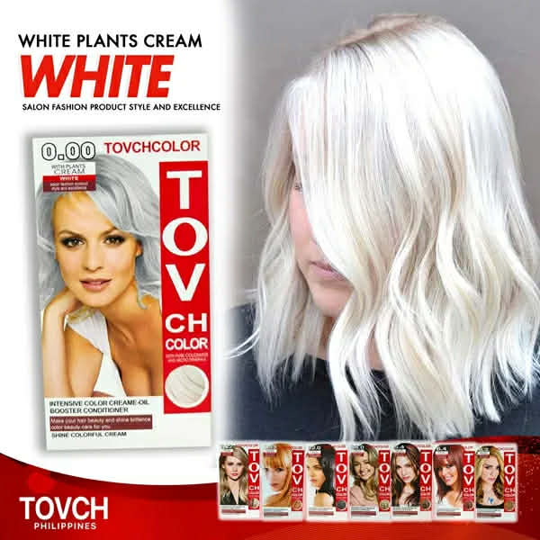 Picture of Tov Ch Hair Color Cream 80ml*2 White 0.00