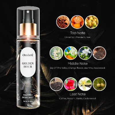 Picture of Ombre Perfumed Body Mist - Golden Hour - 120ml (Sale)