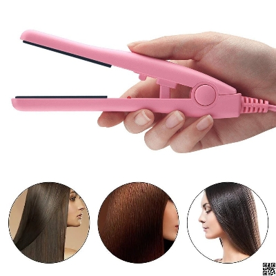Picture of Mini Hair Flat Iron Ceramic Plate Hair Straightener