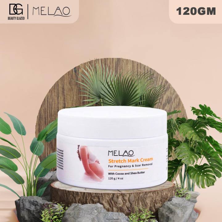 Picture of MELAO Women Remove Pregnancy Scars Acne Cream Stretch Marks Treatment Maternity Repair Anti-Aging Body Creams-120gm