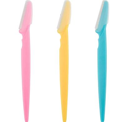 Picture of Eyebrow Razors Facial Hair Remover Shaver Trimmer Shaper for Women - 3Pcs