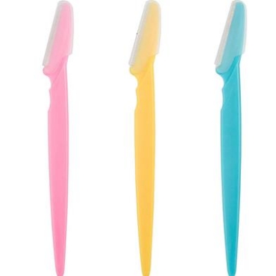 Picture of Eyebrow Razors Facial Hair Remover Shaver Trimmer Shaper for Women - 3Pcs