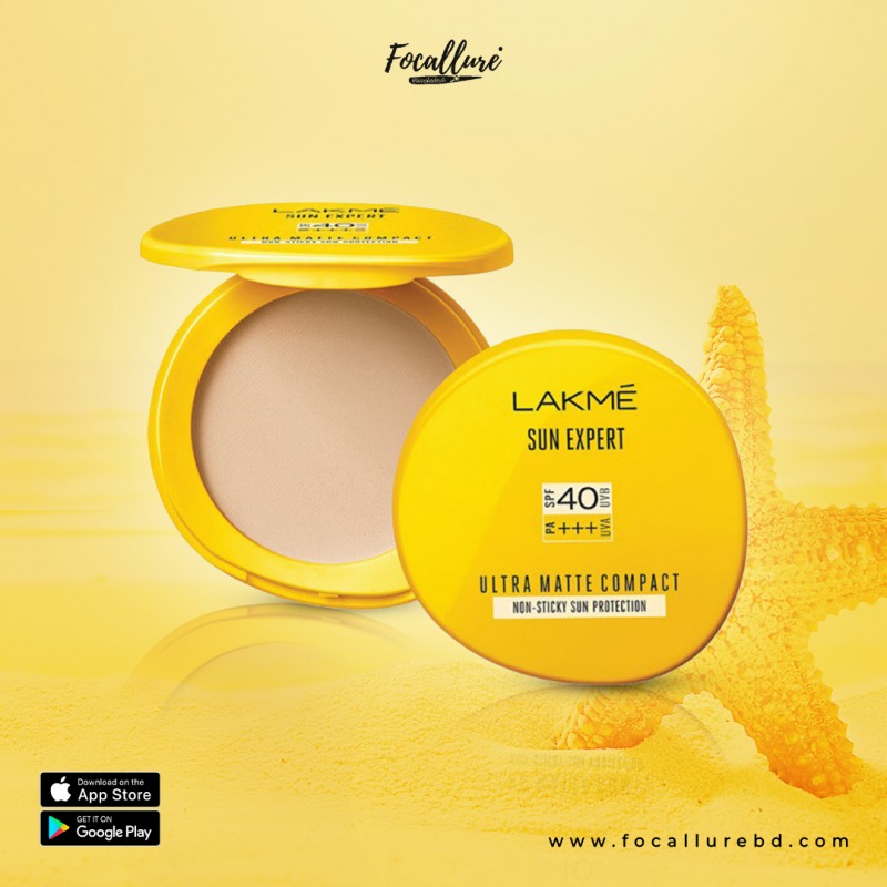 Picture of LAKME SUN EXPERT ULTRA MATTE COMPACT SPF 40 PA +++ UVA UVB - Face Powder