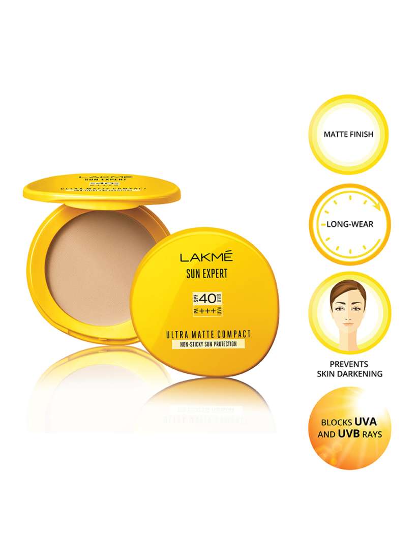 Picture of LAKME SUN EXPERT ULTRA MATTE COMPACT SPF 40 PA +++ UVA UVB - Face Powder