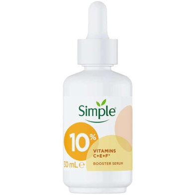 Picture of Simple Serum With 10% Vitamin C+E+F 30ml | For Youthful Glowing Skin & Instant Visible Results | For All Skin Types