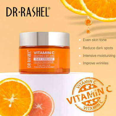 Picture of Dr.Rashel Vitamin C B r i g h t e n i n g and Anti Aging Day Cream 50 gm