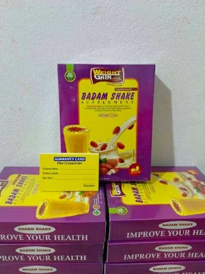 Picture of Weight gain Badam Milk Shake For healthy Badam Shake