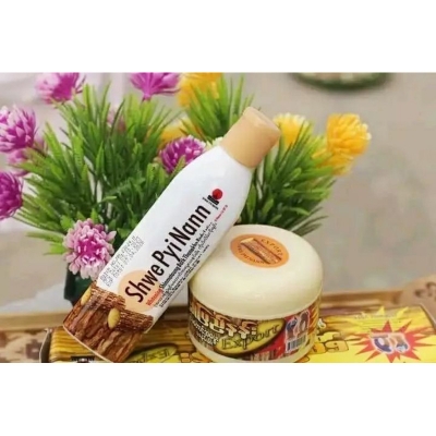 Picture of Shwe Pyi NannThanaka Body Lotion and Facepack Combo Pack