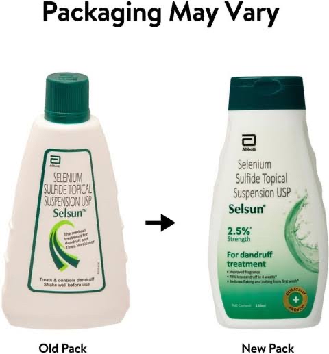 Picture of Selsun Suspension Anti Dandruff Shampoo - 120ml