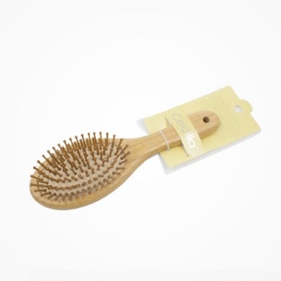 Picture of Cecilie Fashion Paddle Cushion Large Size Wooden Hair Brush